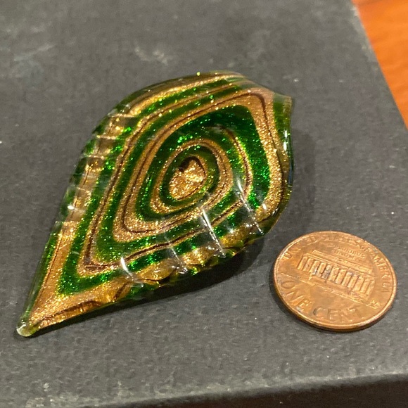 Handmade Choker with Murano Glass Pendant - Picture 2 of 4